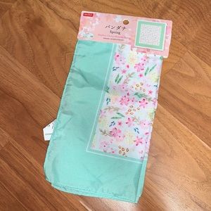NWT Daiso Spring Cherry Blossom 🌸 Bandana